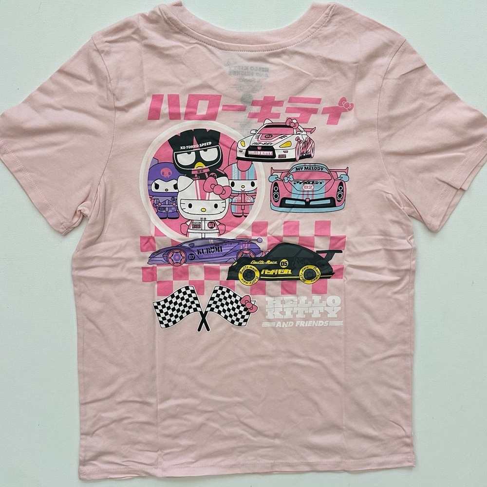Hello Kitty Pink Short Sleeve Tee Size S